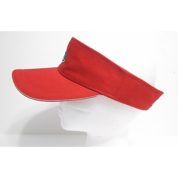 Scotland Run Visor Golf Hat Cap Red  Adjustable Williamstown New Jersey Club - Picture 4 of 10